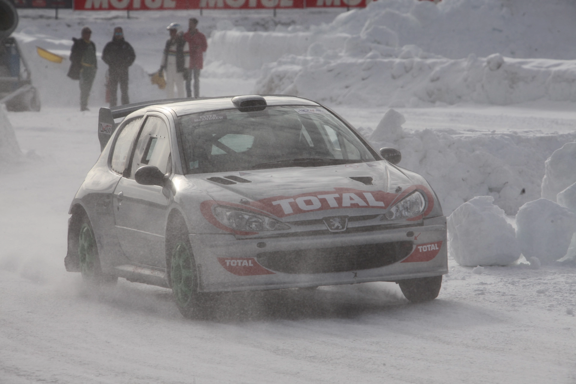 206 WRC EX GLACE EX VOITURE DU FILM MICHEL VAILLANT – photo 1