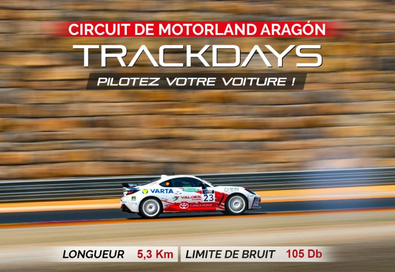 Trackday MotorLand Aragon - Fri. 30 October