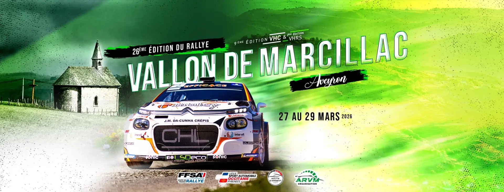 Clio RC5 à louer – Rallye du Vallon de Marcillac 2026 – photo 1