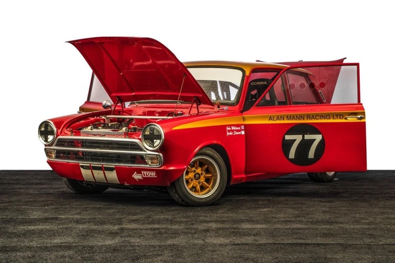 Ford Cortina MKI de course de 1965
