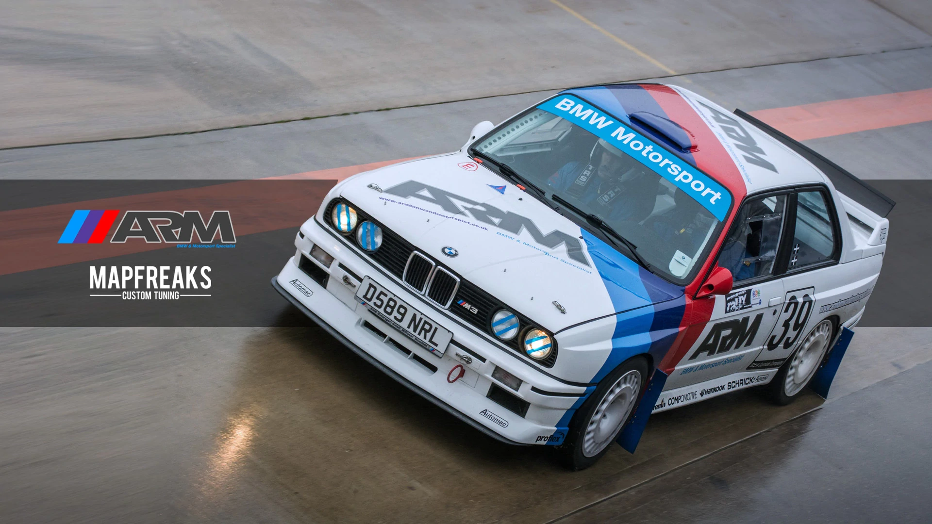 VOITURE DE RALLYE BMW E30 M3