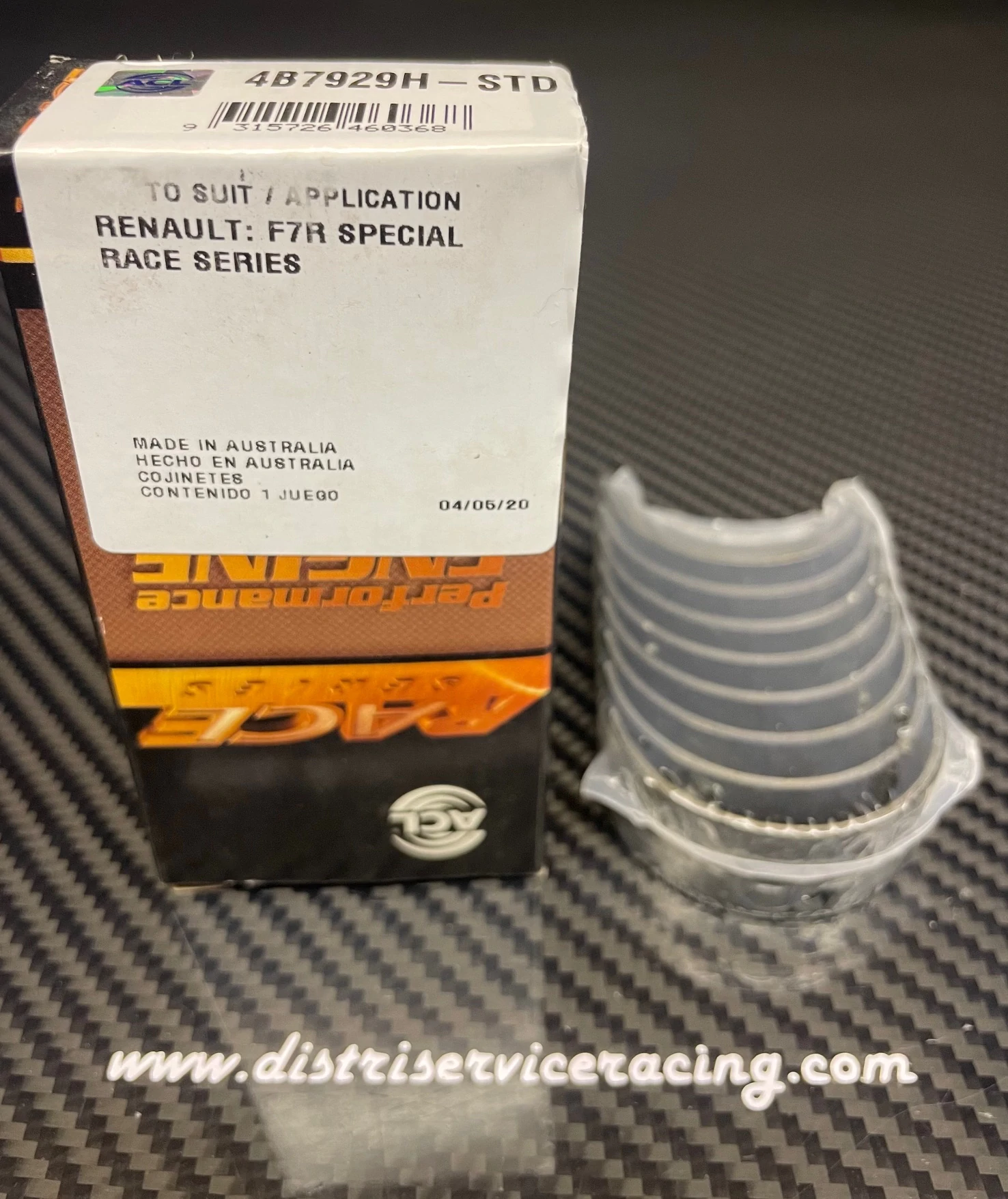Set of Mégane Kit Car connecting rod bearings