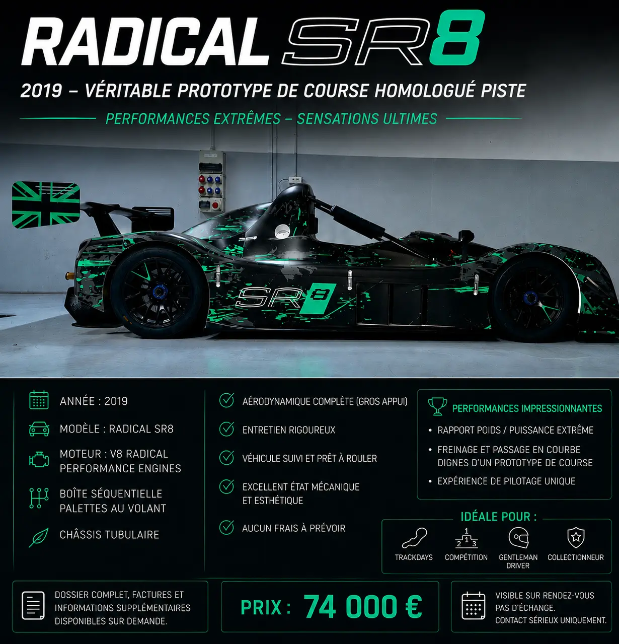 Radical SR8 2019 Evo 2200 kms – photo 4
