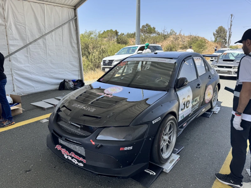 Prototype de course de côte Mitsubishi Lancer Evo VII à transmission intégrale de 600 HP