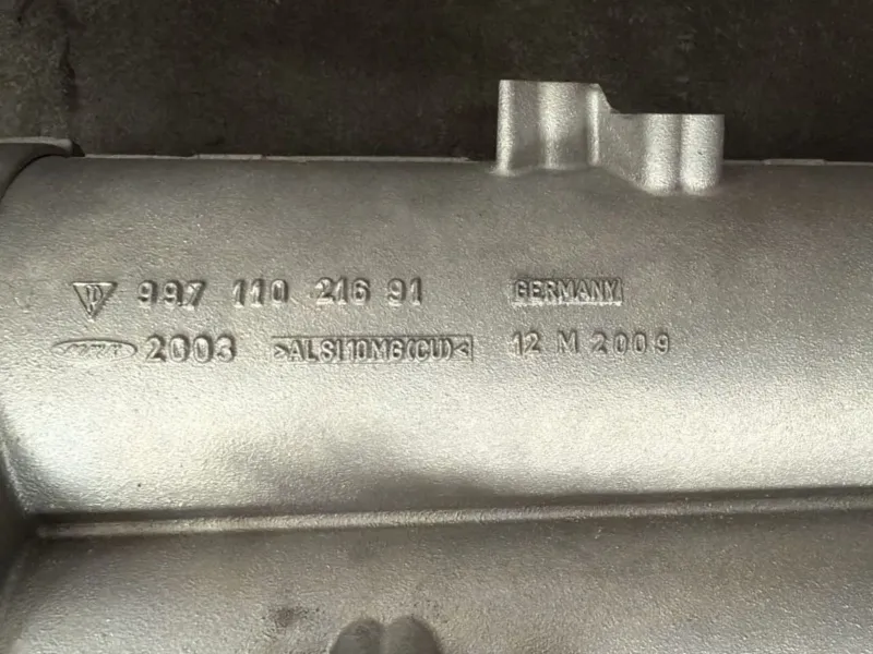 Admission Porsche 997 R