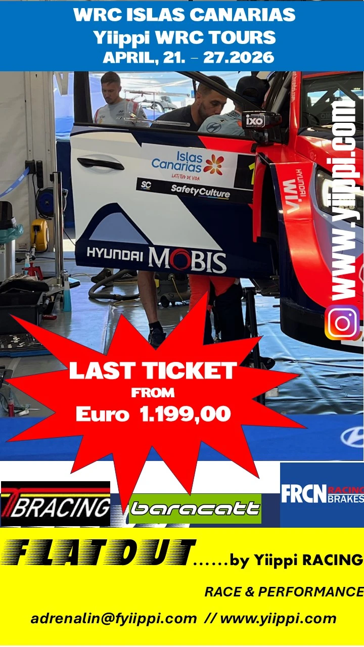 VISITE POUR LES SPECTATEURS DU WRC ISLAS CANARIAS 2026 (DERNIER BILLET DISPONIBLE) – photo 1