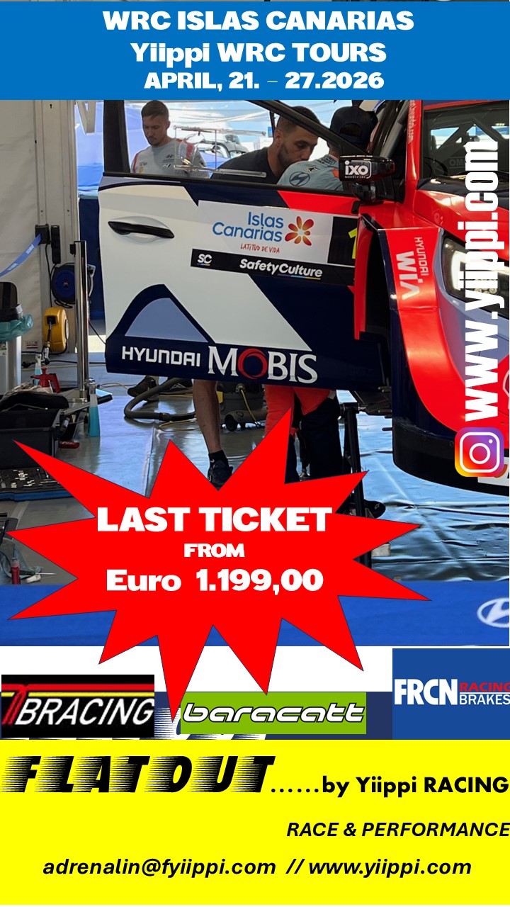 SPECATOR TOUR WRC ISLAS CANARIAS 2026 (LAST FREE TICKET)