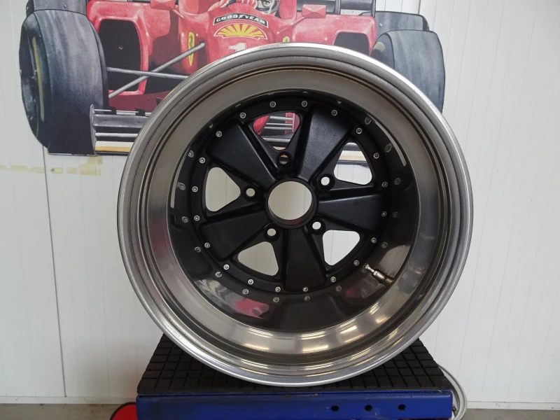 Porsche RSR Rims very Rare Compomotive 3 piece 15inch