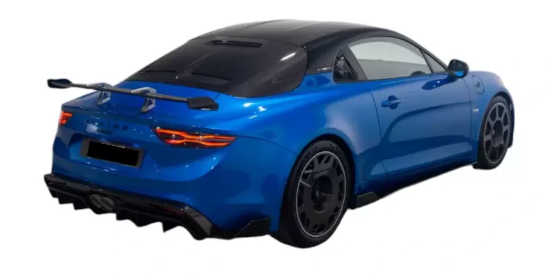 Alpine A110 R carbon wheels