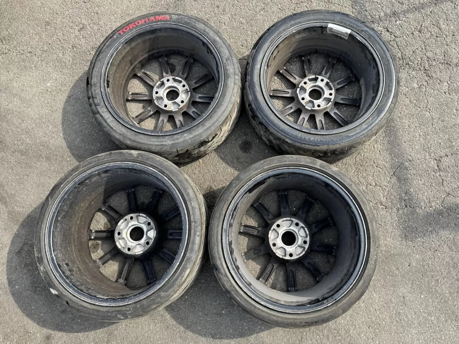 Porsche - Kit de 4 jantes à restaurer – photo 2