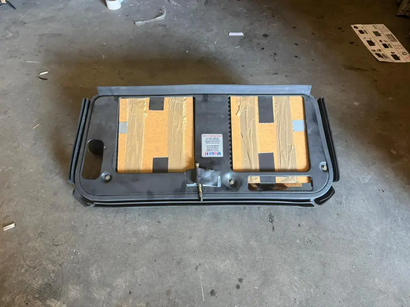 Intercooler Porsche 911 type 993, reference 99311033053