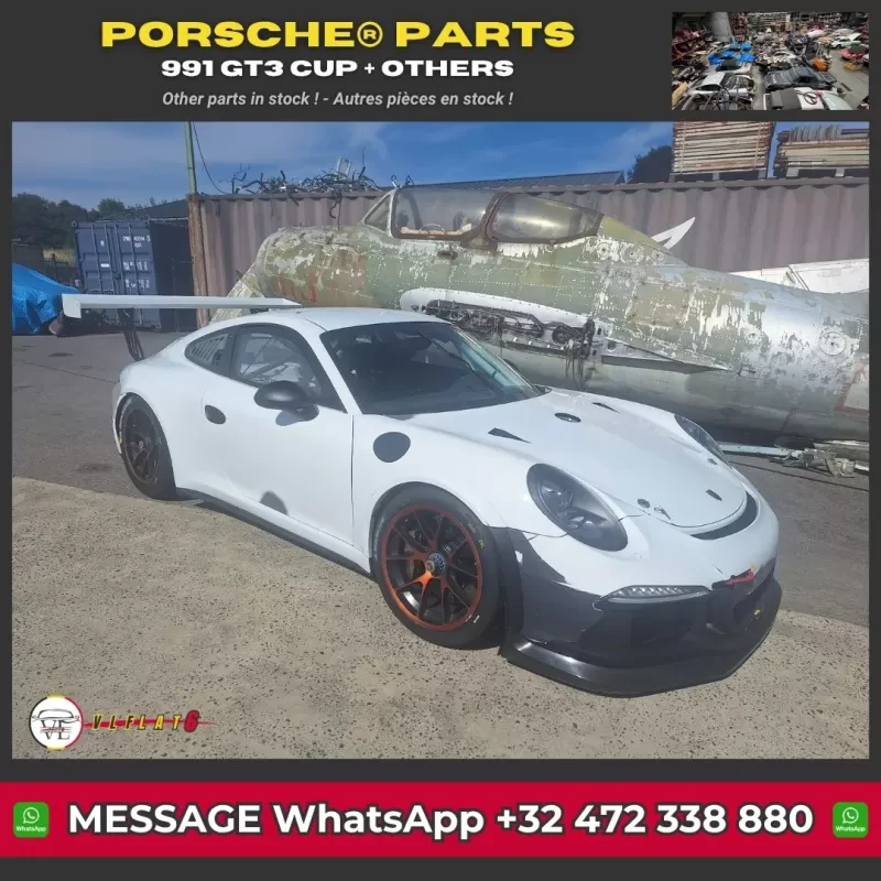 Porsche® 991 GT3 CUP available (MK1 OR MK2) - Complete car or specific parts !