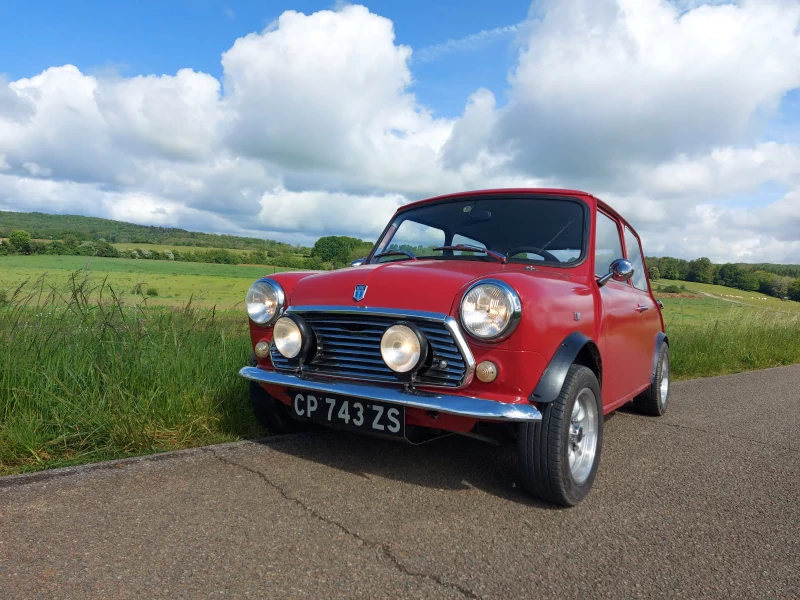 Austin Mini 1000 spécial rallye de régularité historique