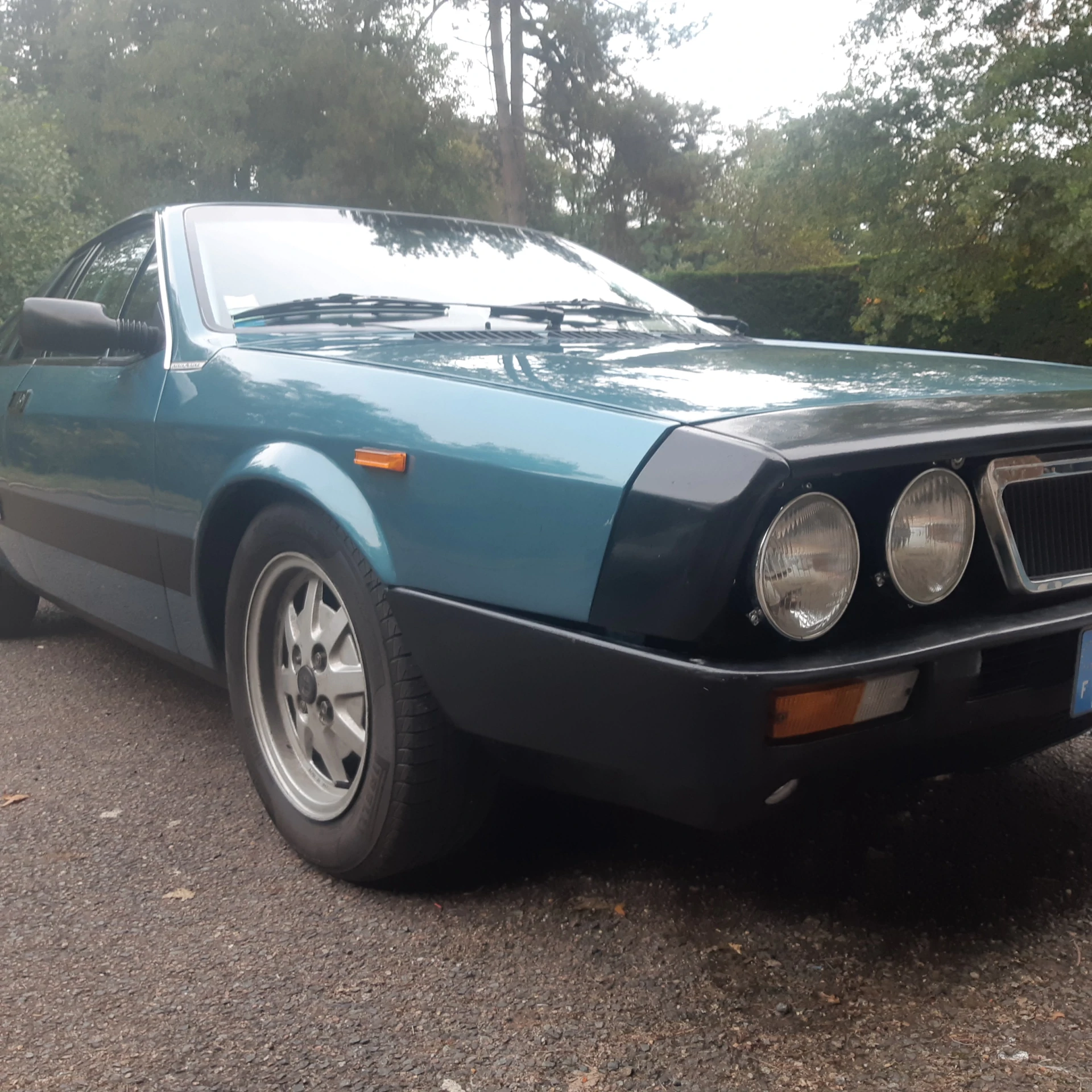 Lancia Montecarlo prepared for historic rally