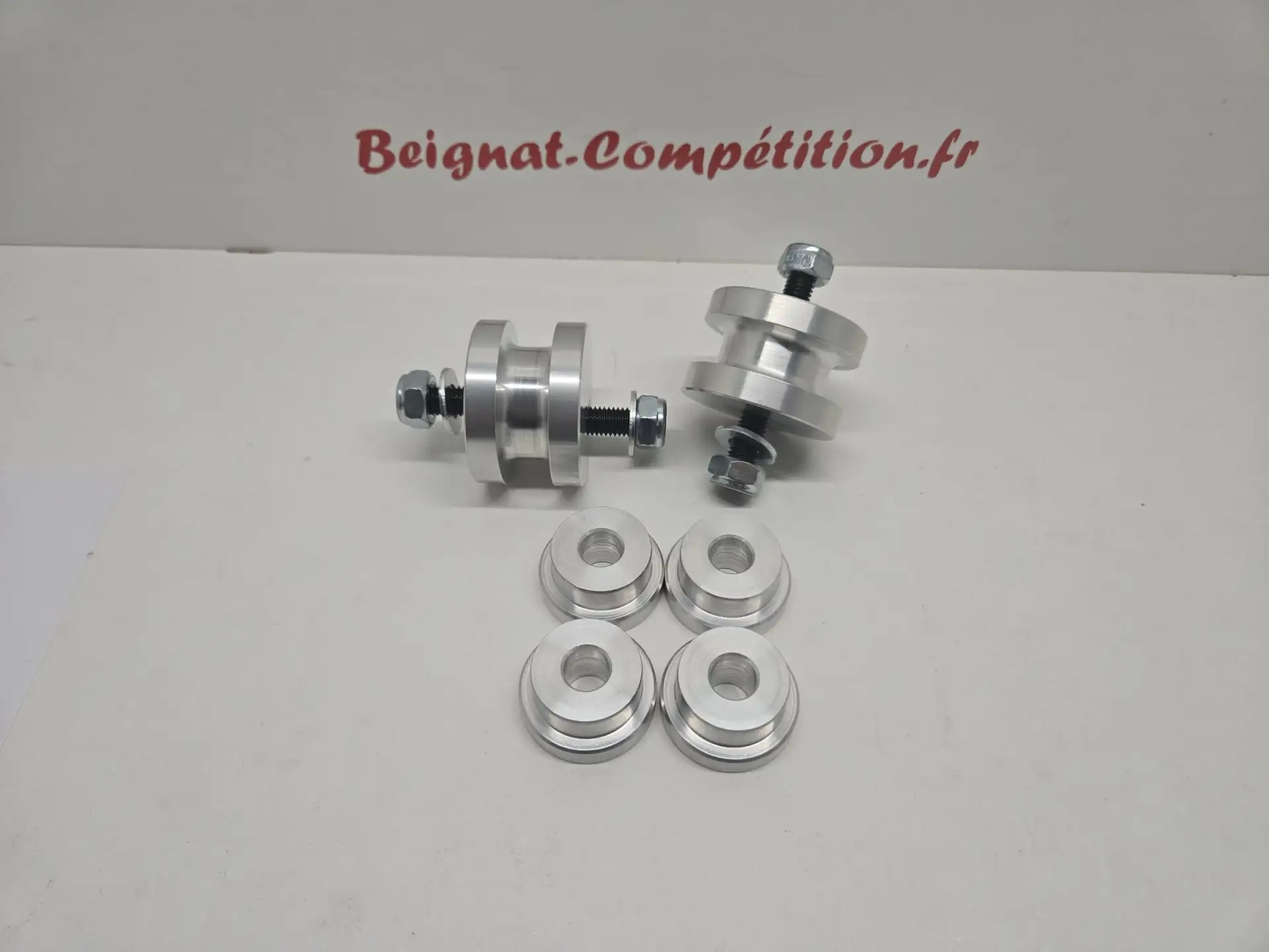 Pack train arrière rigide Peugeot 205 / 309 – Douilles et supports aluminium – photo 2
