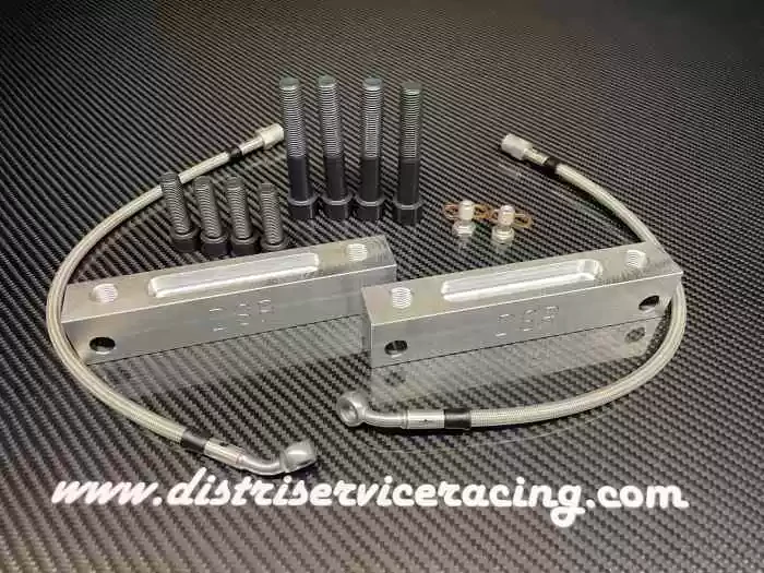 BREMBO 4-piston adaptation kit for Clio 2