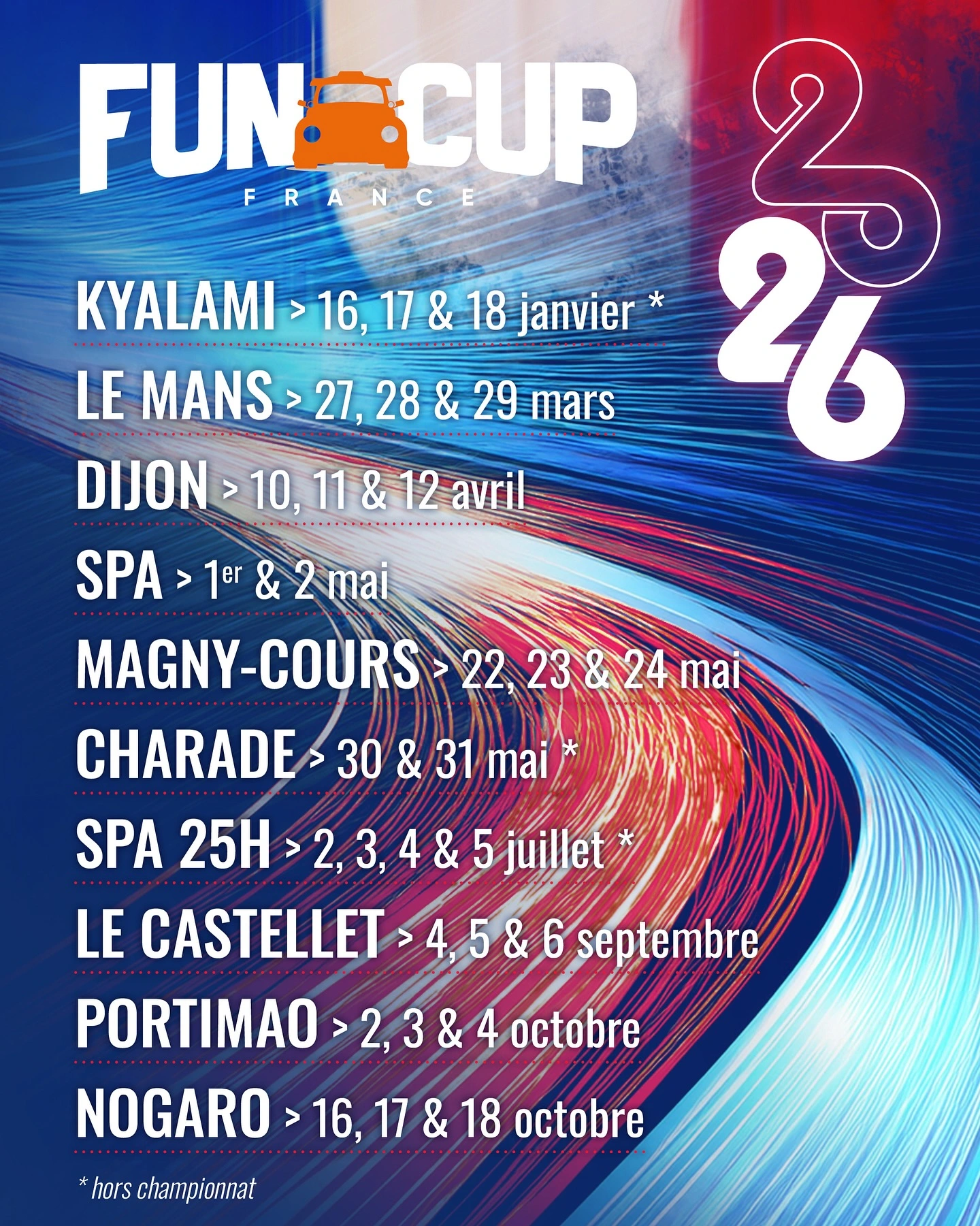 PLACE DISPONIBLE EN FUN CUP 2026 - ICAUNA RACING – photo 2