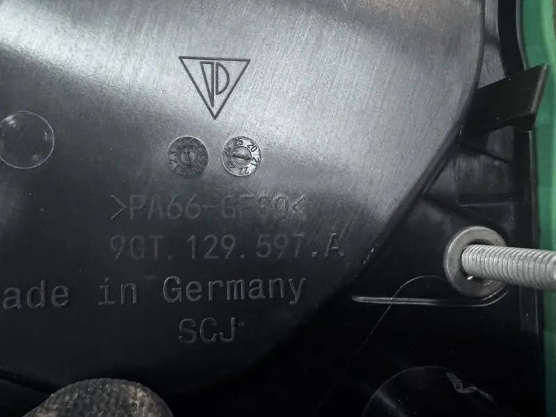 Cache intérieur gauche d’admission Porsche Cayman GT4 RS - 9GT129597