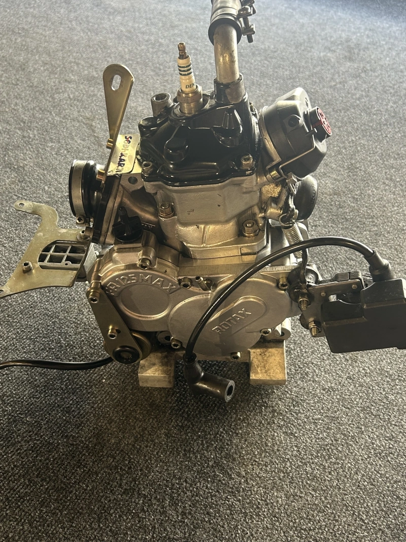 Complete Rotax kart engine