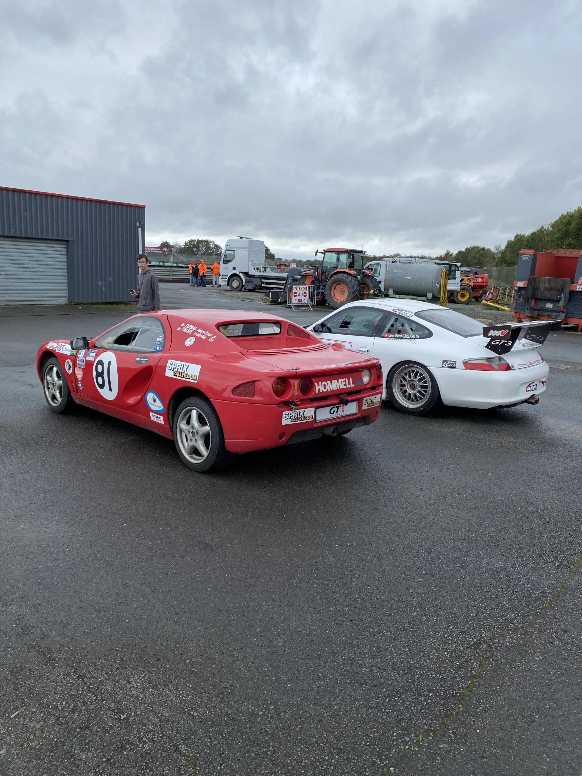 SEEKS CO-DRIVER RALLY LOHEAC HOMMELL