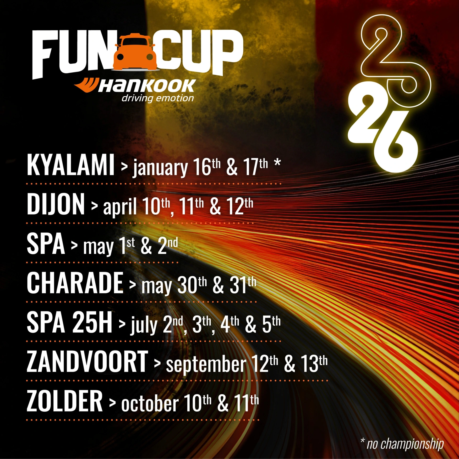 PLACE DISPONIBLE EN FUN CUP 2026 - ICAUNA RACING – photo 3