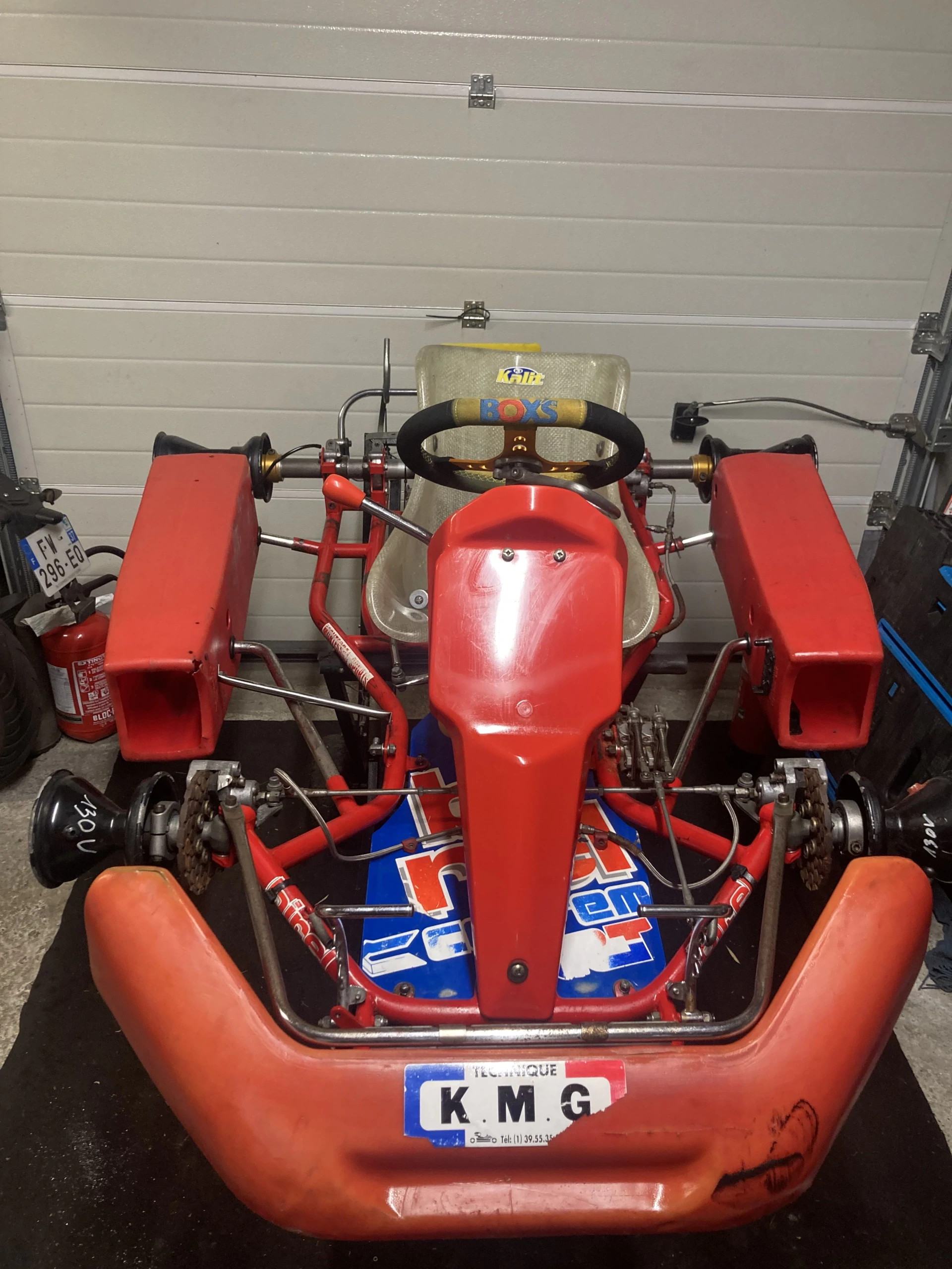 Châssis karting KMG historique