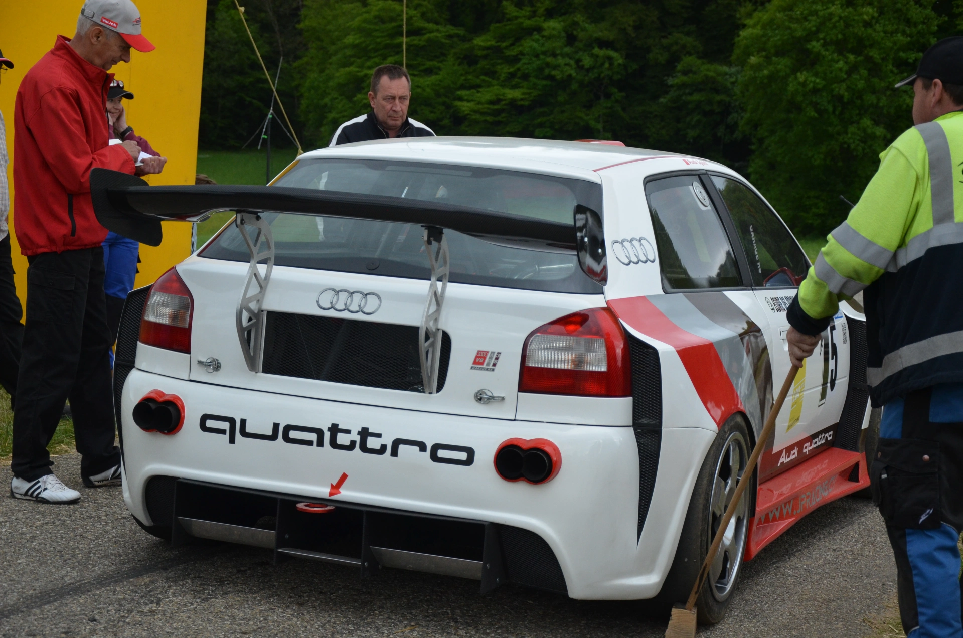 Audi A3 V8 Quattro With technical passport homologation race car A3RS – photo 2