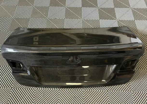 Used Bmw E92 Carbon fiber CSL style rear trunk DTM tracktool ring. – photo 1