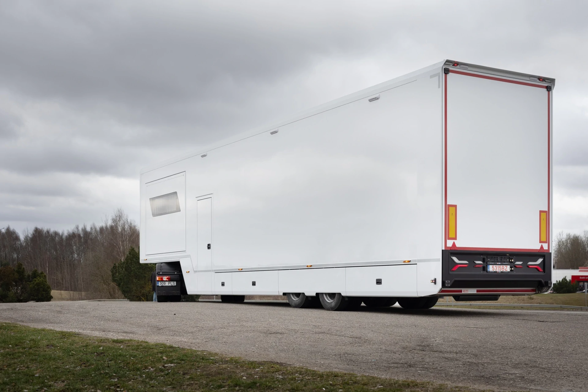 Pro Series race trailer by Stella Works