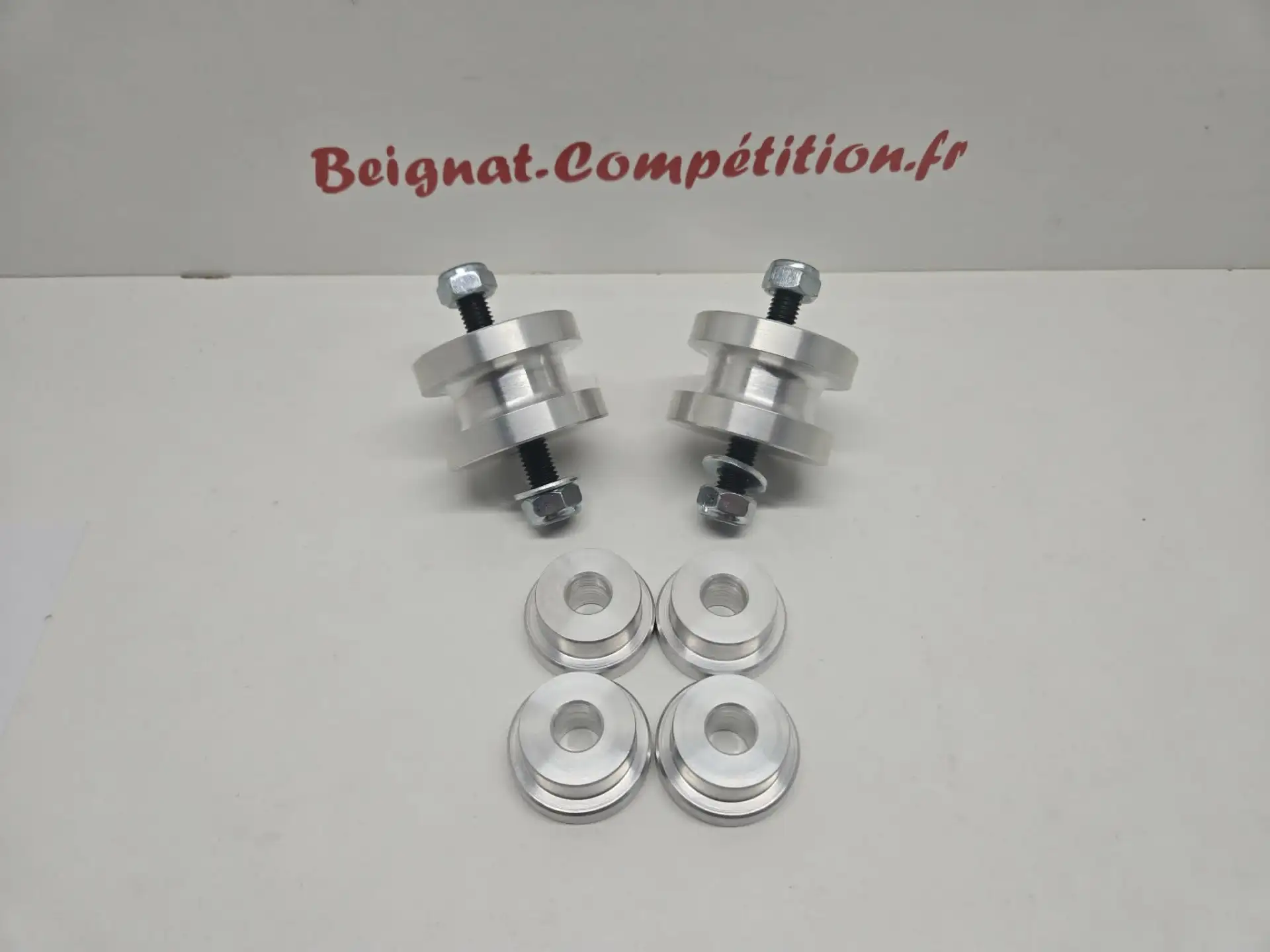 Pack train arrière rigide Peugeot 205 / 309 – Douilles et supports aluminium – photo 1