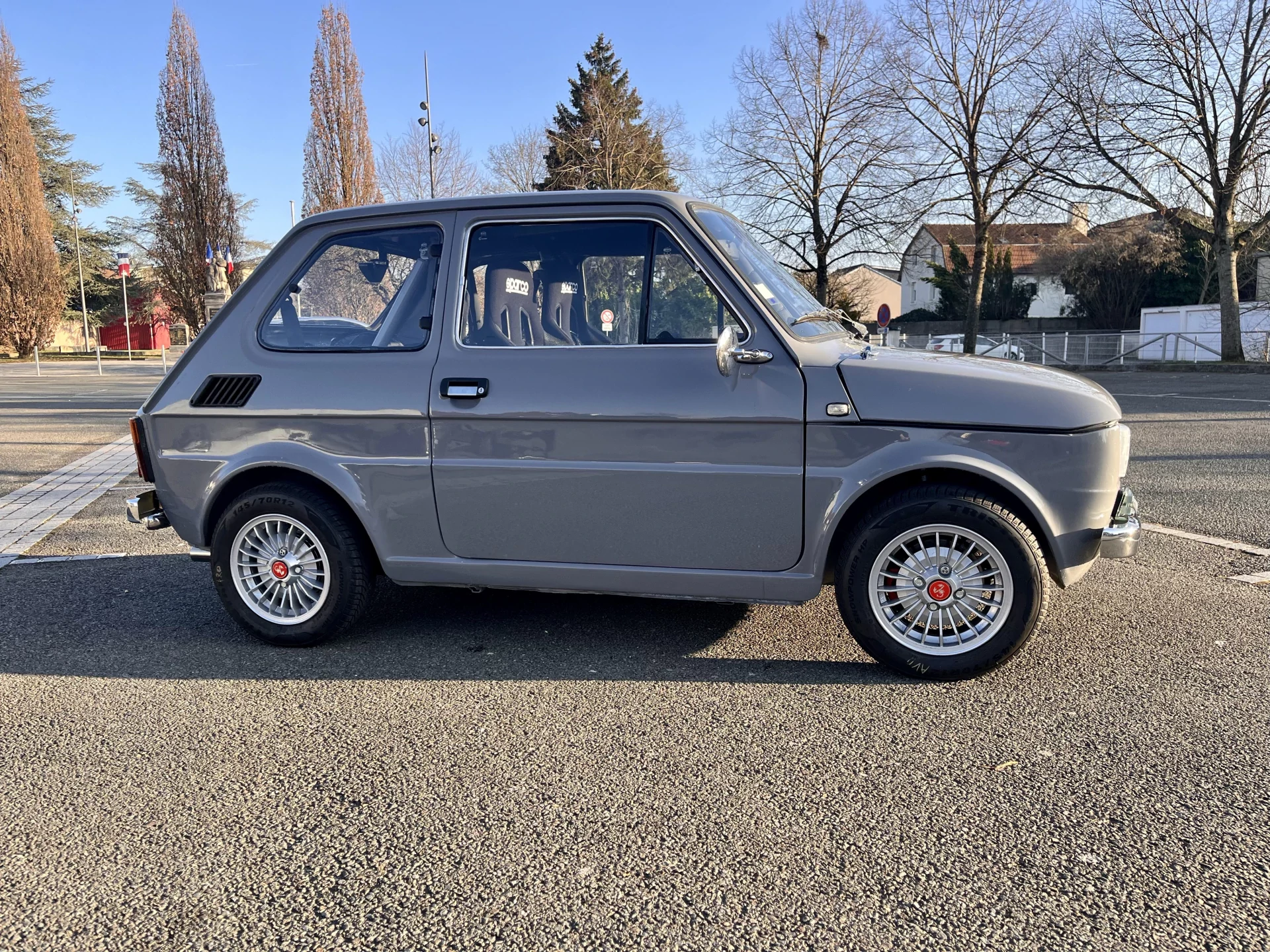Fiat 126 de collection avec préparation complète Abarth