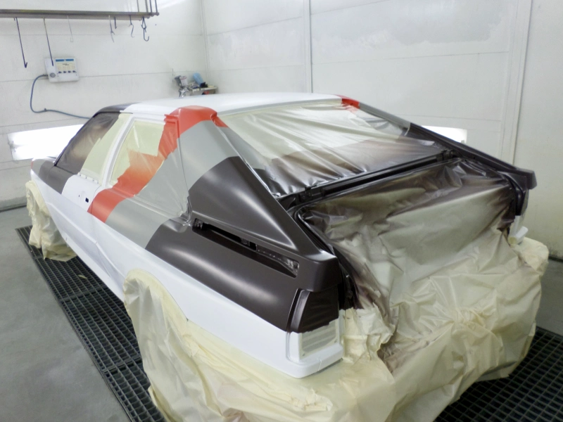 Réplique de l'Audi rallye quattro du Groupe 4