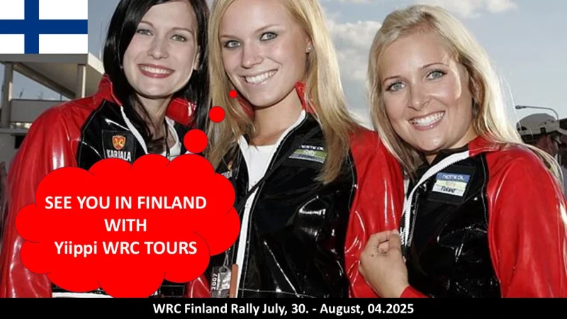 WRC FINLAND RALLY 2025 SPECTATOR PACKAGE