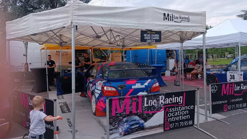 Mil Loc racing subaru a8 rental