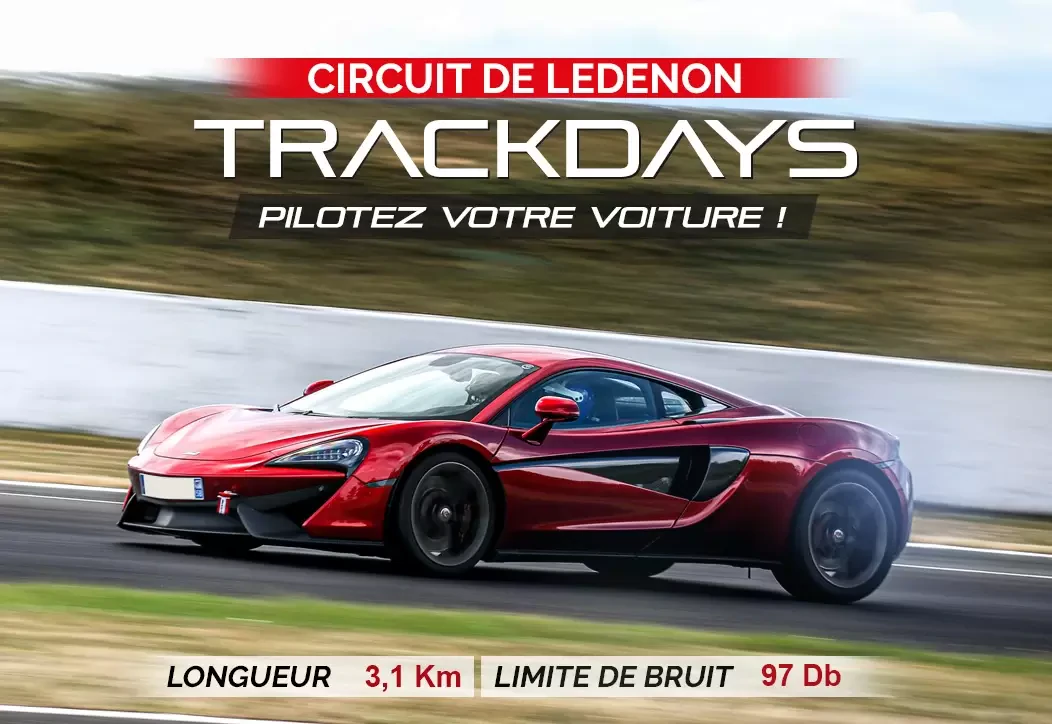 Trackday at the Lédenon circuit