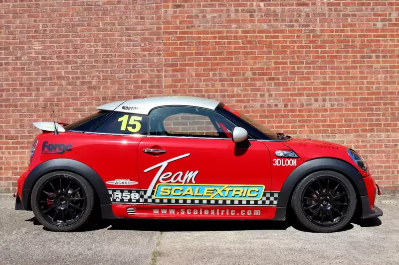 Mini John Cooper Works race car