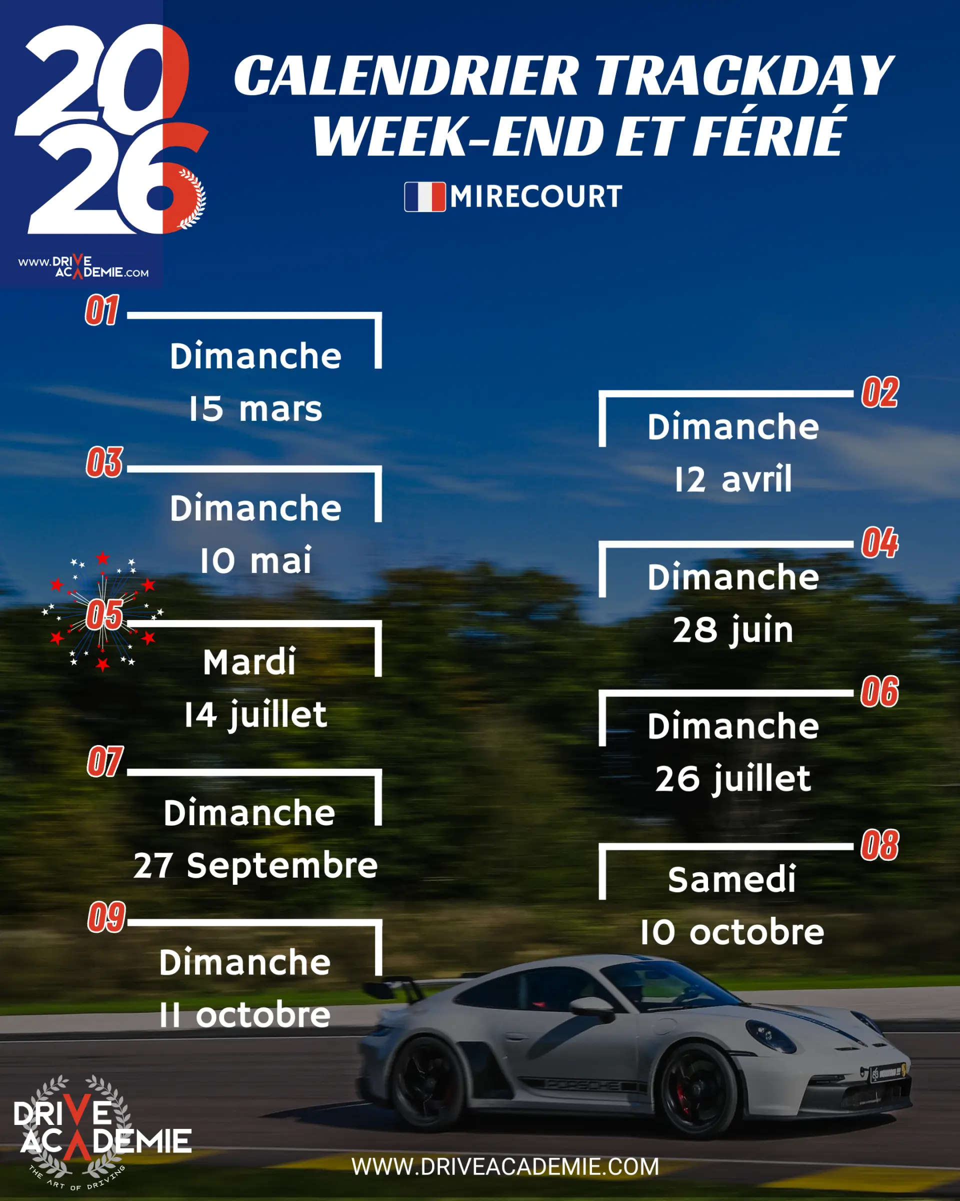 Les trackdays 2026 sur le circuit de Mirecourt – photo 1