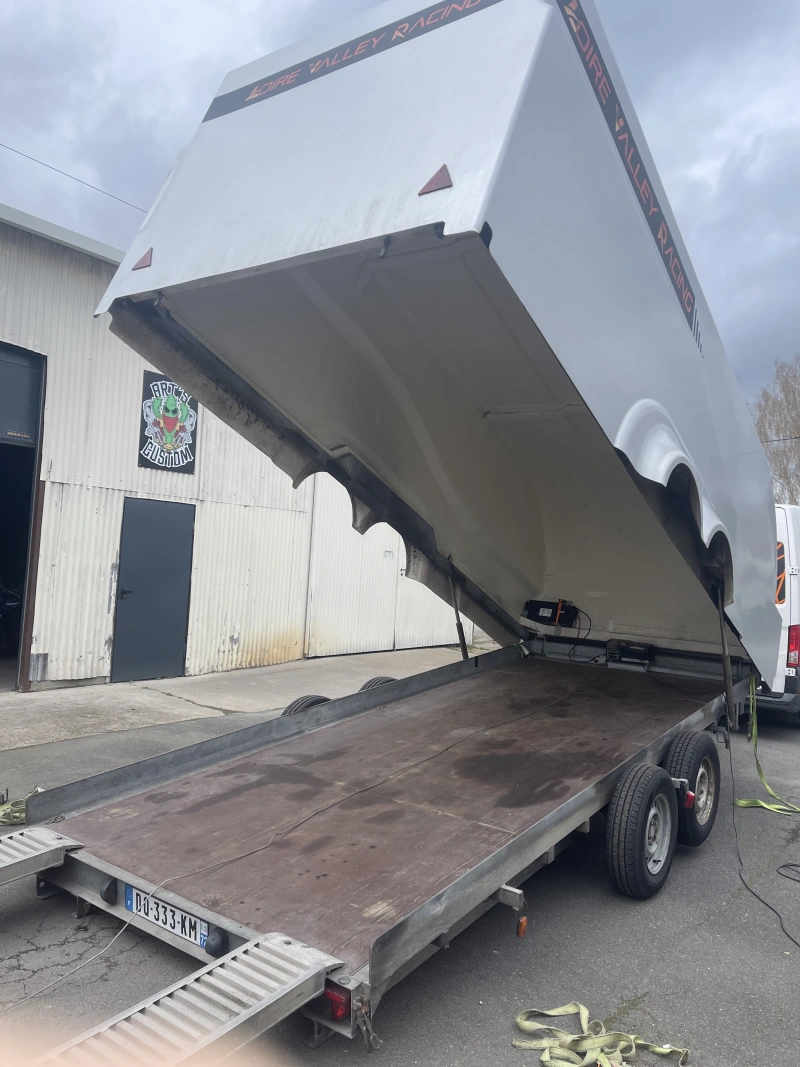 BLS XL closed trailer - 2500 kg - hydraulic tipping - €11,200 excluding VAT (recoverable VAT)