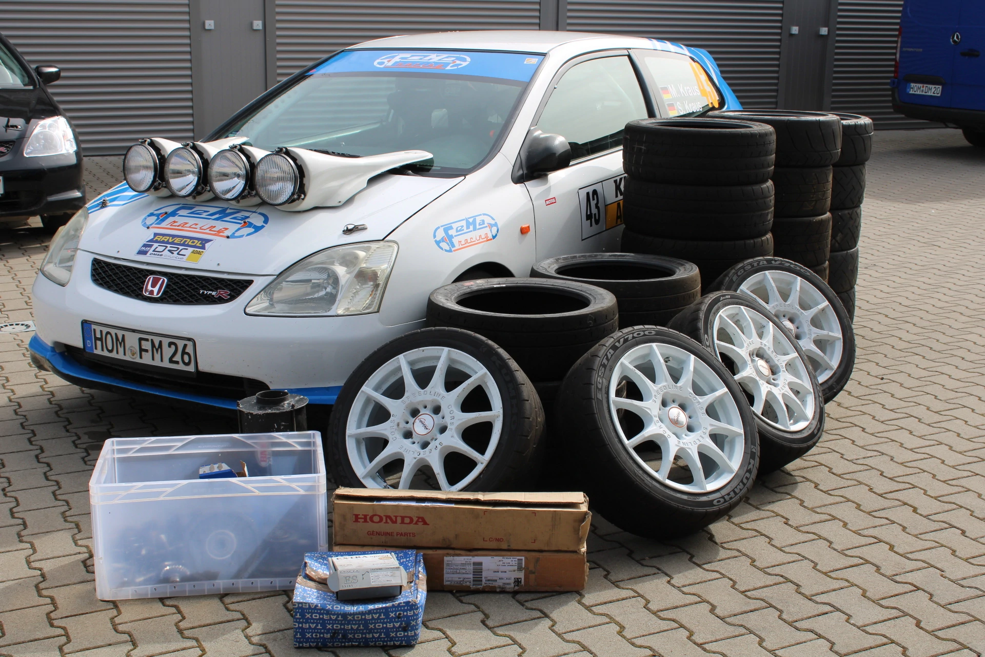 Honda Civic Type R Gr. N + Rallyecross EP3