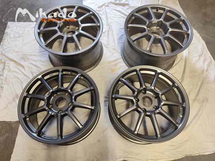 4 jantes braid fullrace FF 18 pouces 997 gt3 gt+