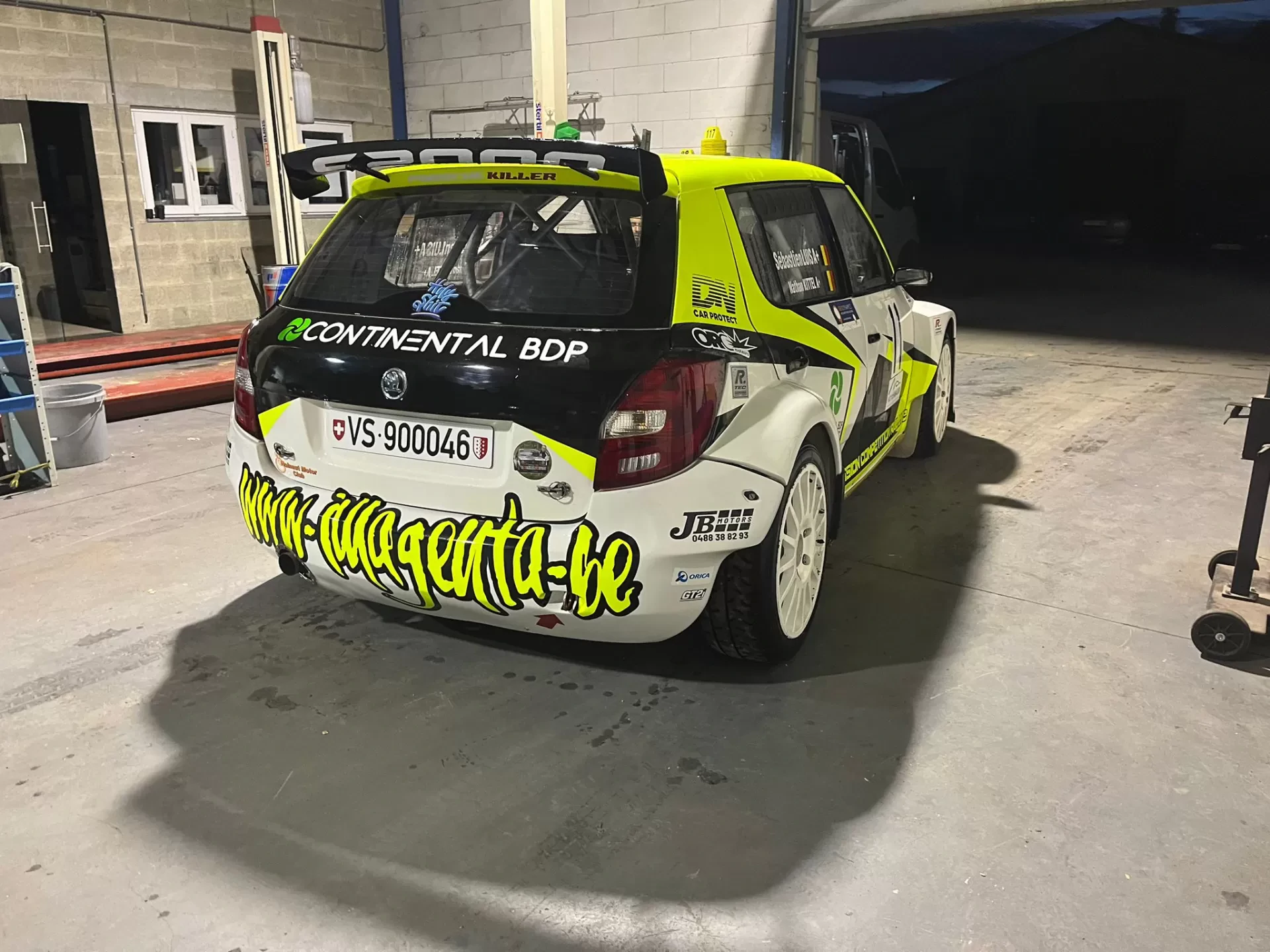 SKODA FABIA S2000 evo. II (ex-Jan Kopecký)