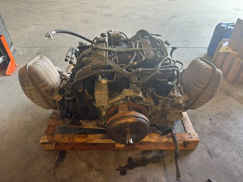 Moteur Porsche 996 3.6 avec 110 000 km.