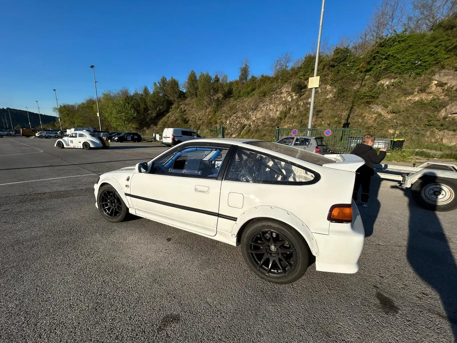 Honda CRX EE8 with B18C6 engine – photo 2