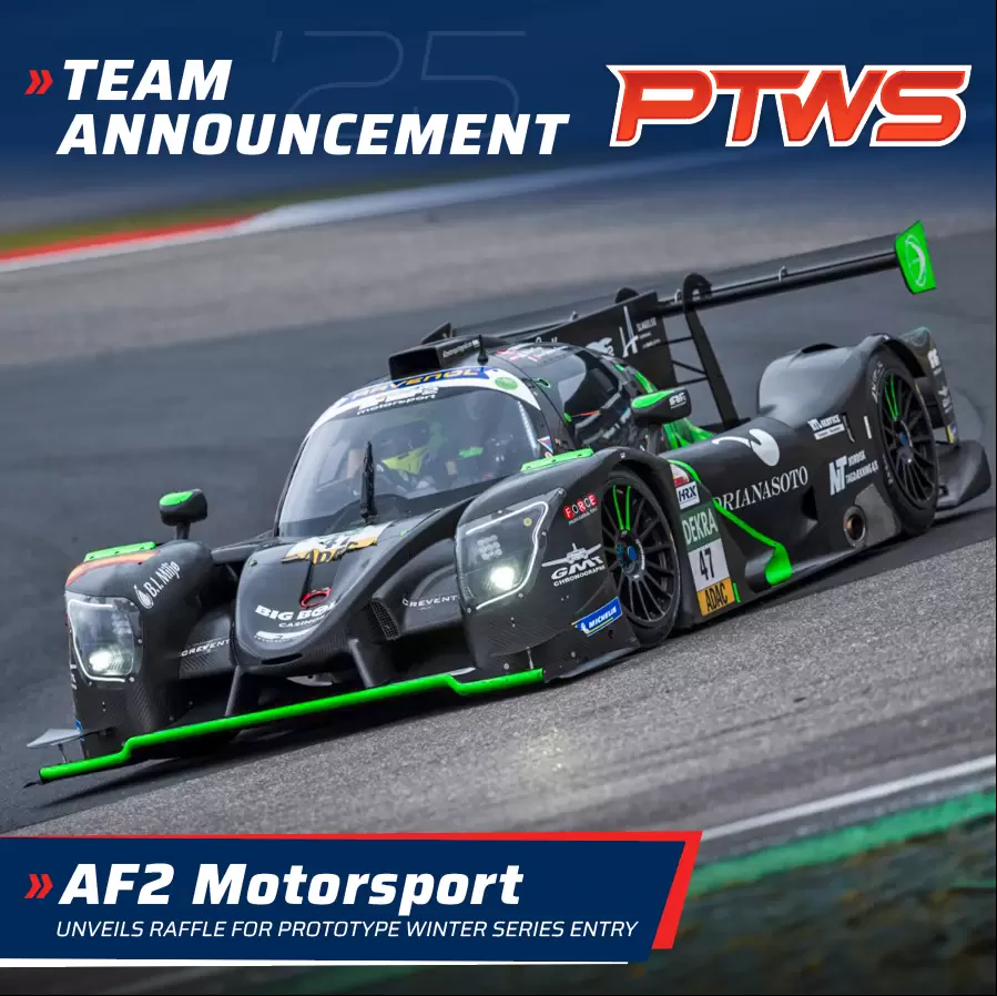 AF2 Motorsport lance une tombola pour gagner une saison de PTWS