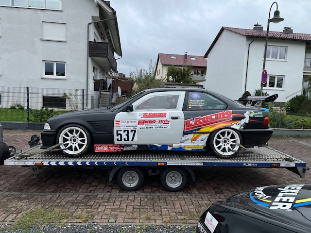 BMW 328iE36 Tracktool Ringtool Racing car DMSB car pass
