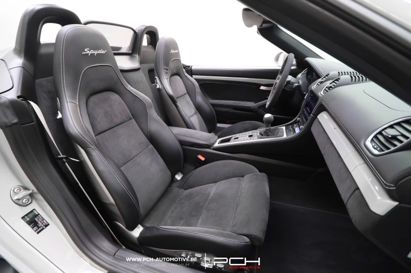 PORSCHE 718 Spyder 4.0 420cv - Boîte Manuelle - 10.300 Kms - 2021