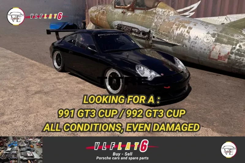 ACTIVE SEARCH: Porsche® 991 GT3 CUP or 992 GT3 CUP - Any condition, even damaged!