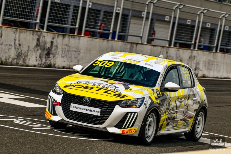 Support for the 208 TC6 – Team Montbéliard
