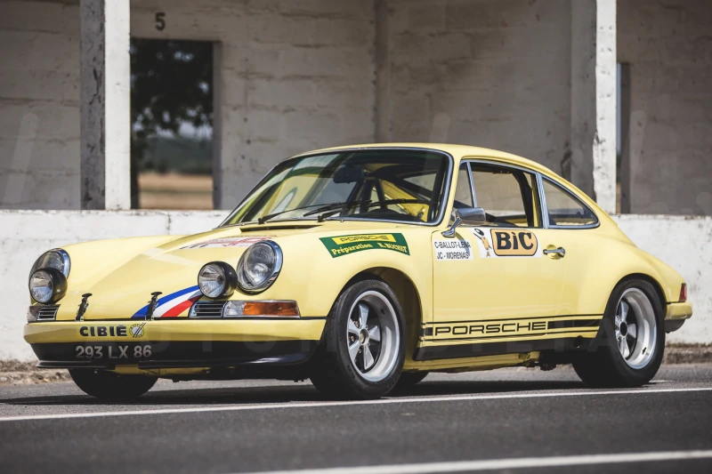 Porsche 911 2.5 ST ex-Claude Ballot Léna / Sonauto, Championne de France en 1972, Châssis numéro 9110200699 / Code option M491