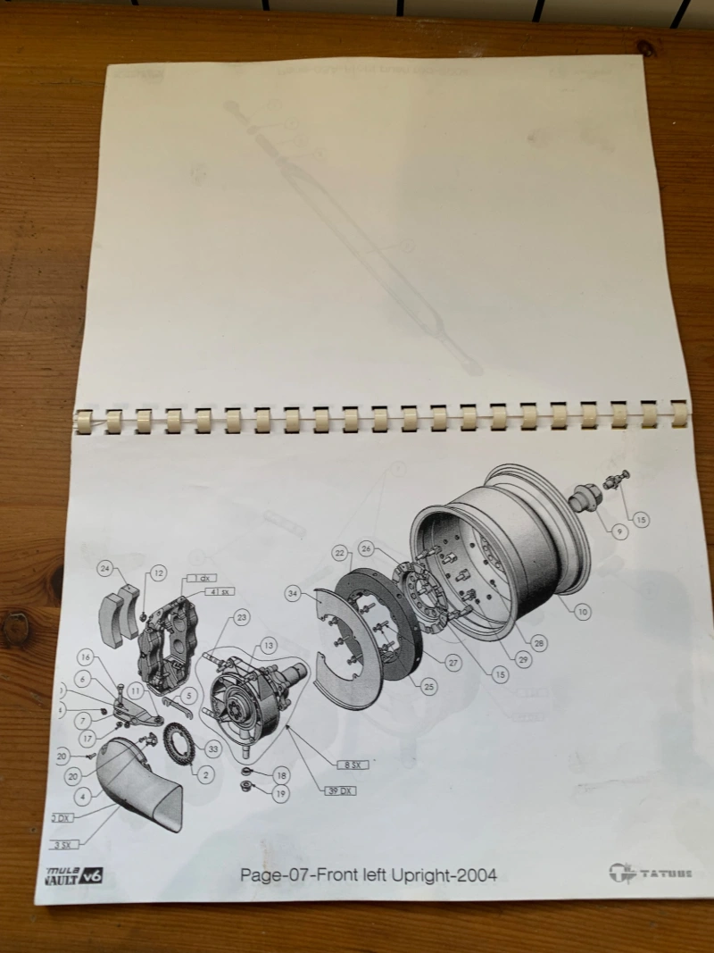 Tatuus technical documents